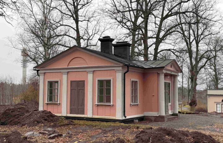 Fredrik Blom flyttbara hus, Rosendals slott