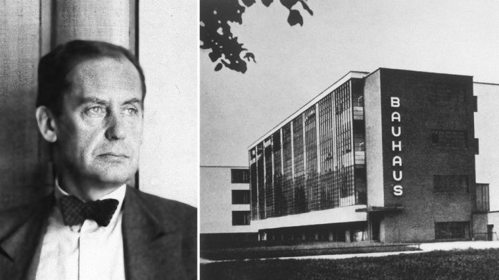 Walter Gropius och Bauhaus i Dessau, Tyskland