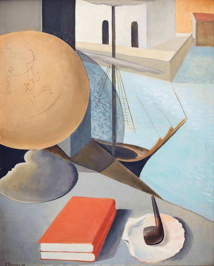 Ewald Dahlskog, målning