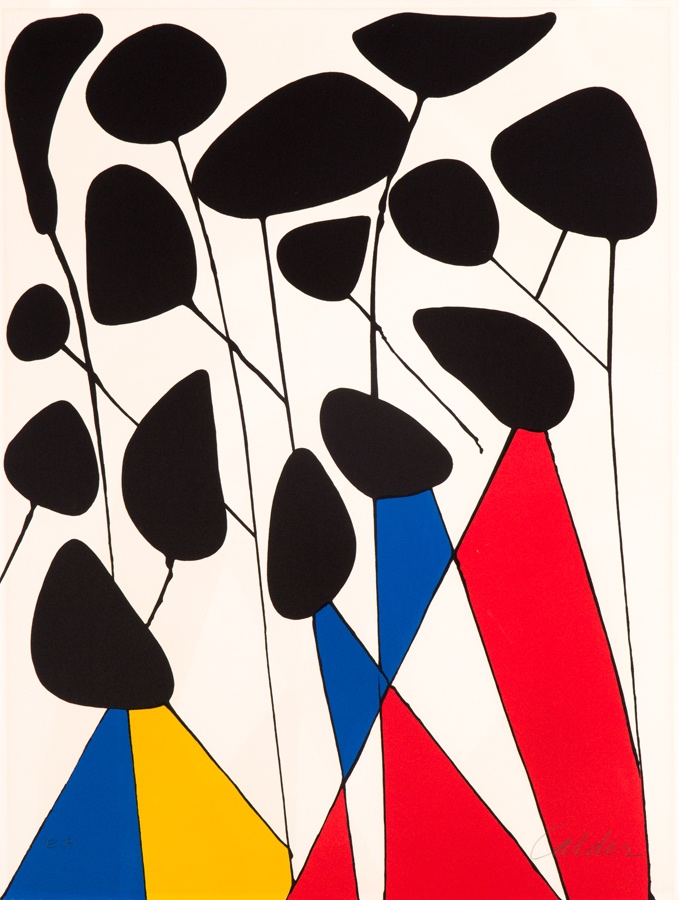 Les Fleurs ll av Alexander Calder. Foto: Findlays Gallery