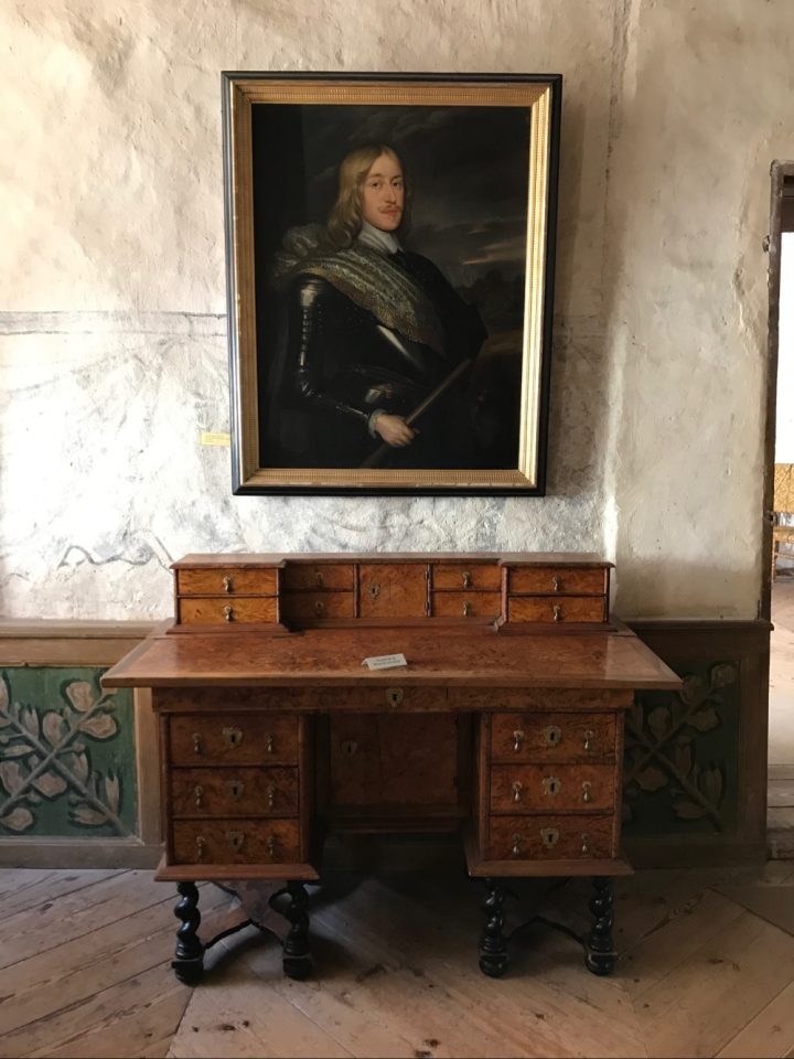 Läckö, barock, skrivbord, Magnus Gabriel de la gardie