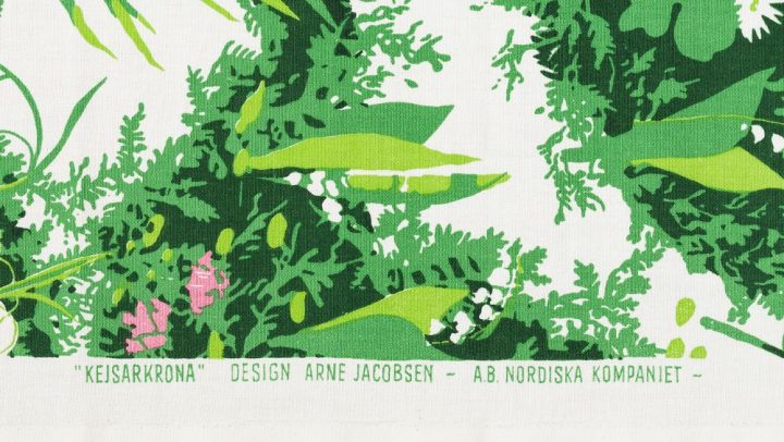 Kejsarkrona, Arne Jacobsen textil