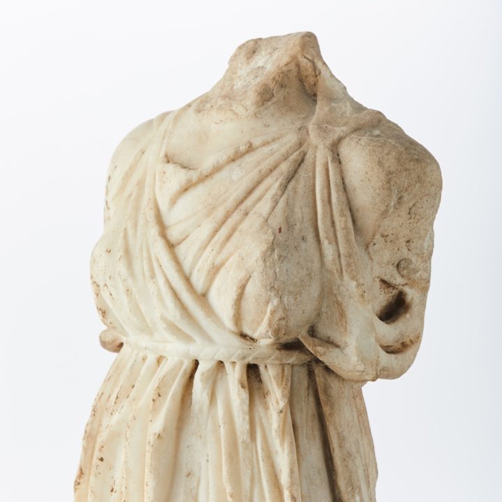 Skulptur i marmor från Rom, 100-tal e. Kr.  