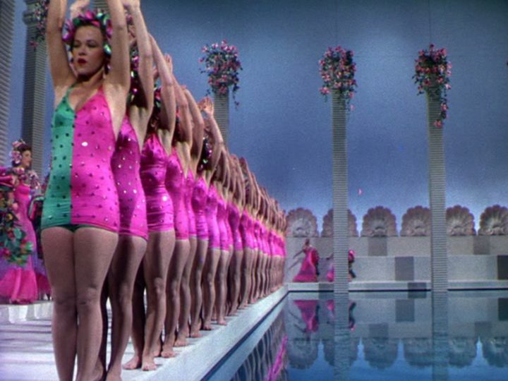 Synkroniserad simning i Esther Williams-filmen Bathing Beauty (1944)