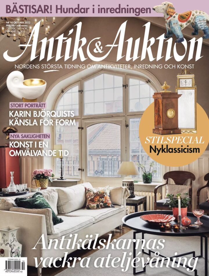 Tidningen Antik & Auktion, oktober 2022