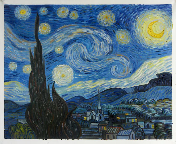 De sterrennacht av Vincent van Gogh