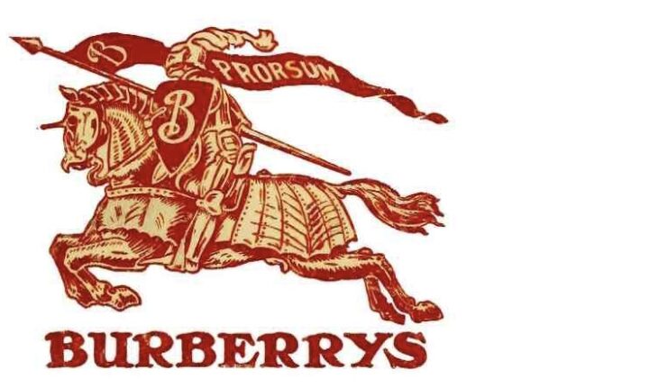 Burberrys original logotype 1901
