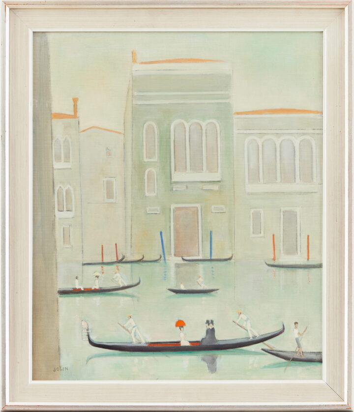 Einar Jolin Gondoler i Venedig