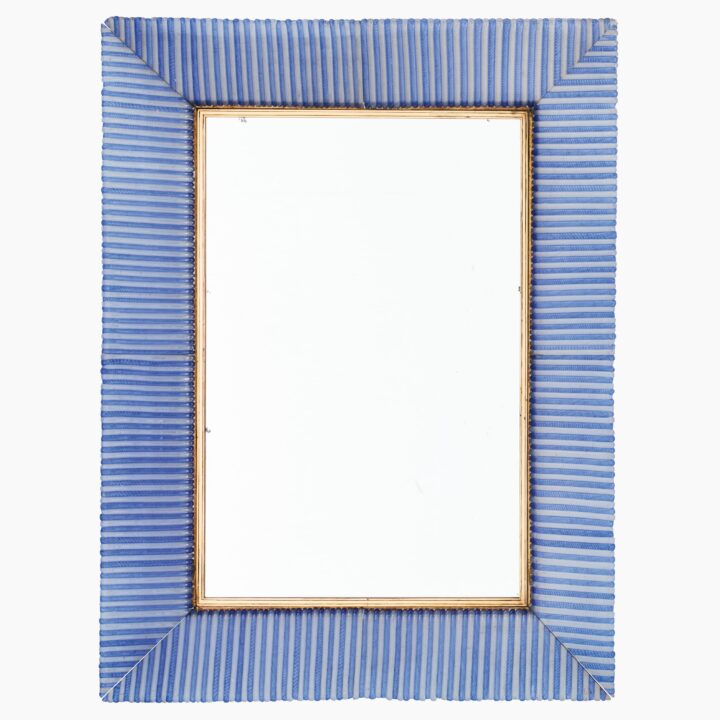 Spegel med glaskant, venini murano