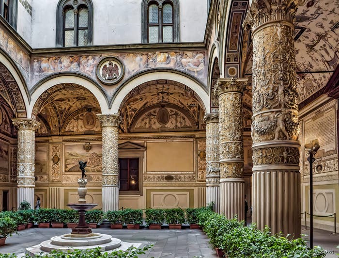 Palazzo Vecchio, Cortile di Michelozzo